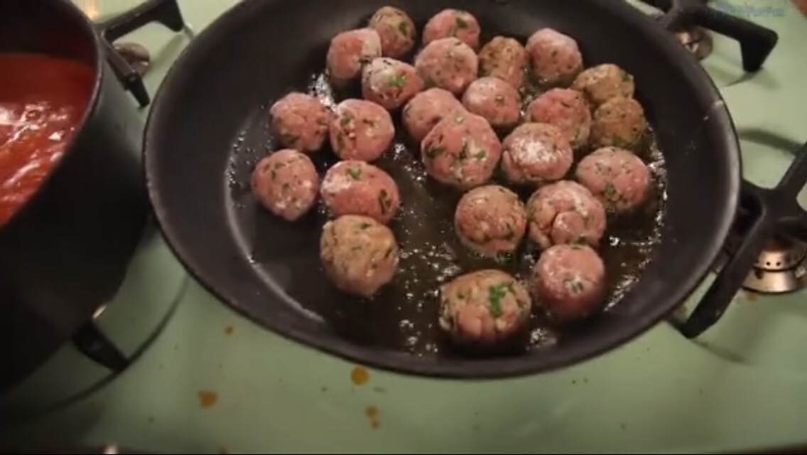 【意呆大爺】意式肉丸三明治 Italian Meatball Sub的做法 步骤4