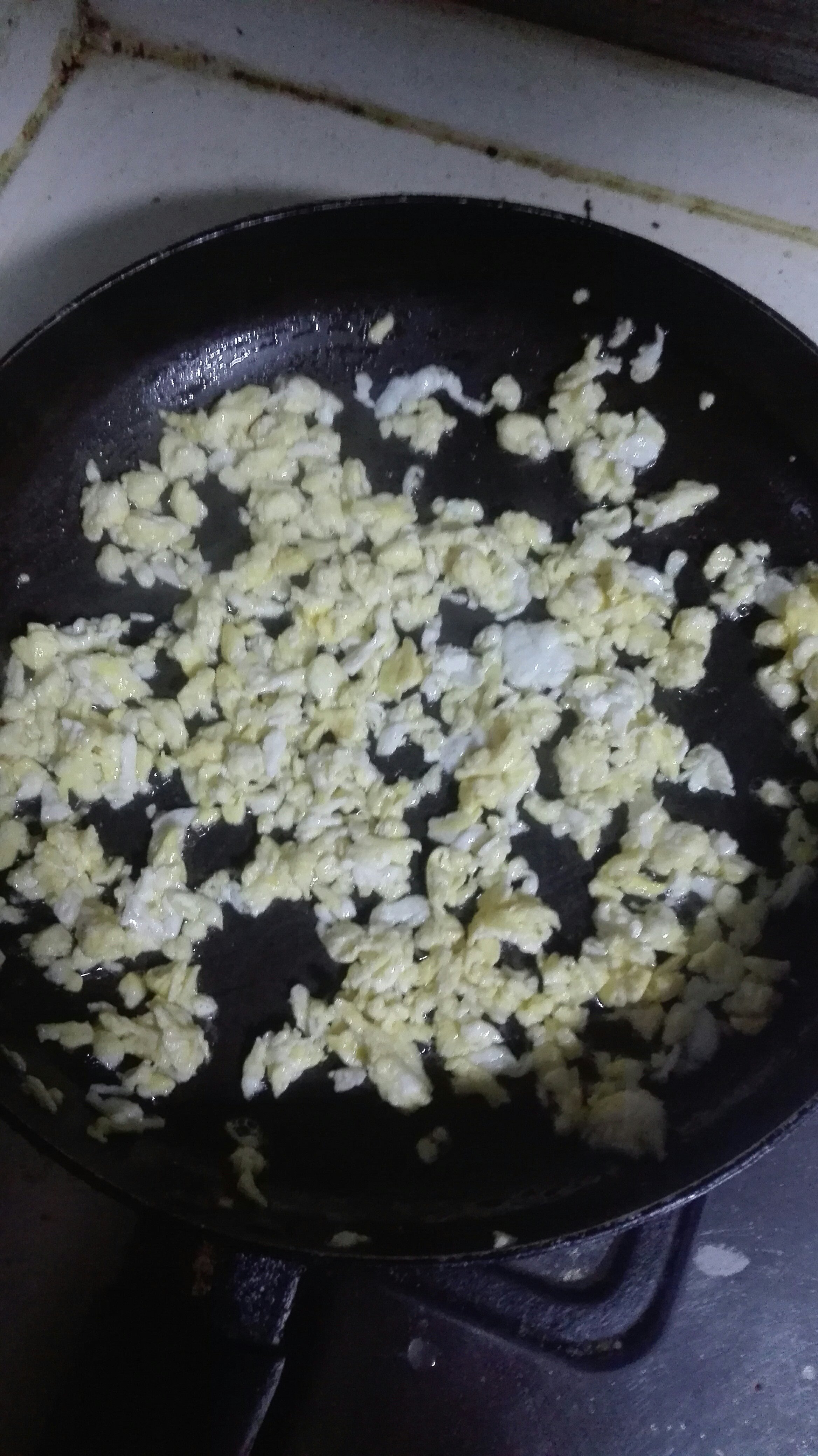 簡單蛋炒飯的做法 步骤3