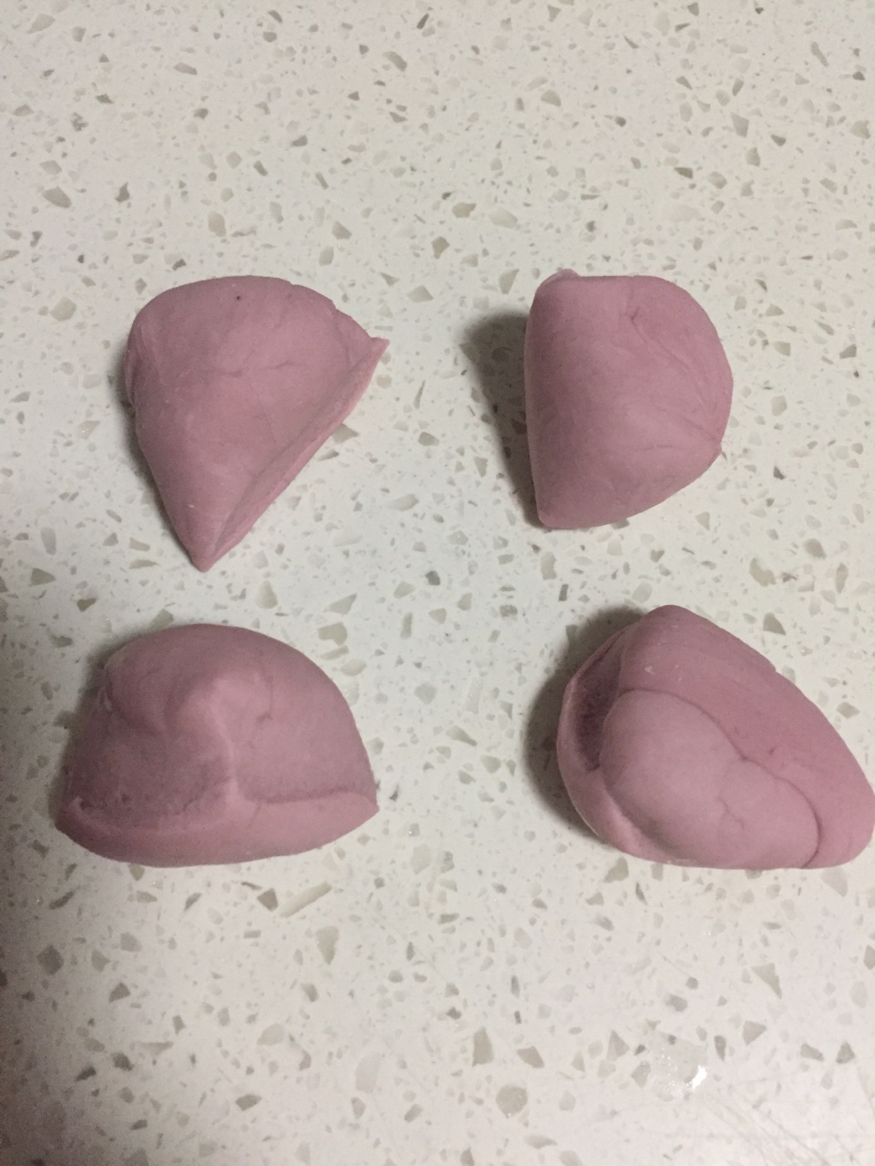 紫薯全麥繡球饅頭包子（一次發酵）的做法 步骤2