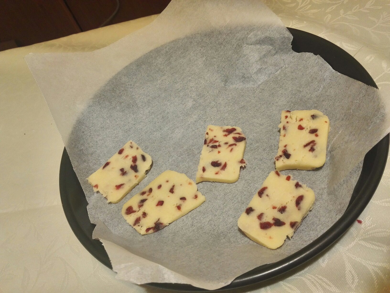 餅干☞蔓越莓餅干☜的做法 步骤4