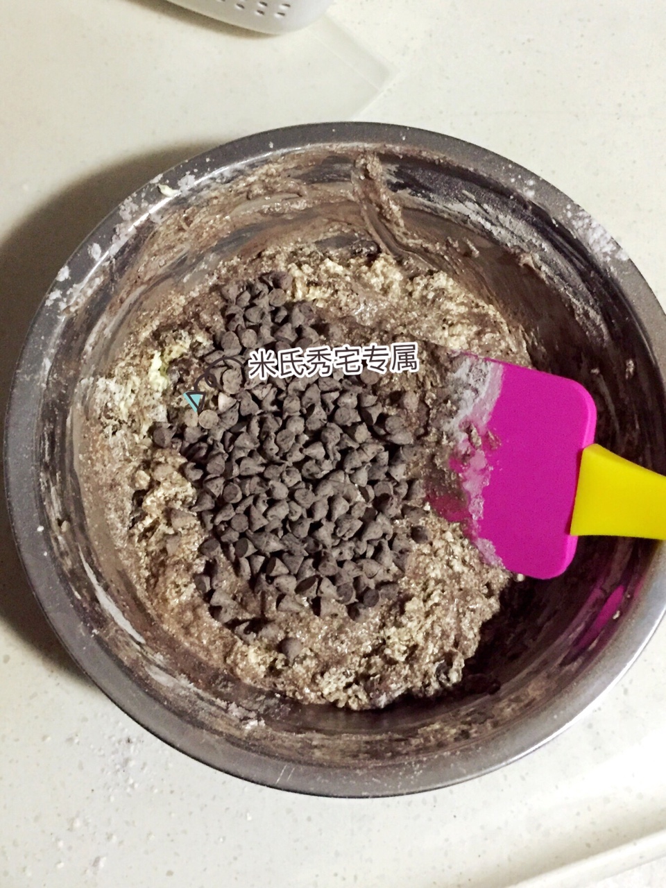 大米粉超軟巧克力馬芬的做法 步骤5