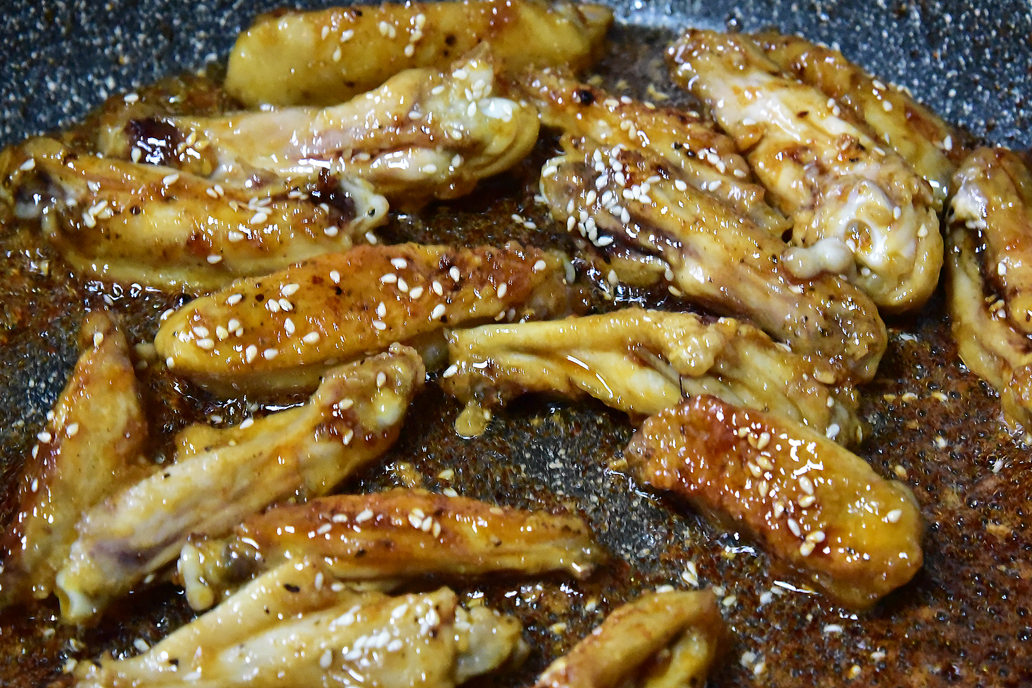 醬油蜂蜜吮指雞翅的做法 步骤5