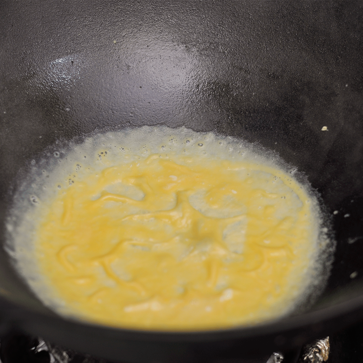 蛋包黑米飯的做法 步骤3