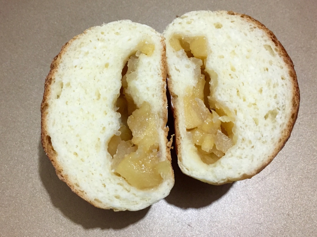 湯種蘋果面包的做法 步骤3