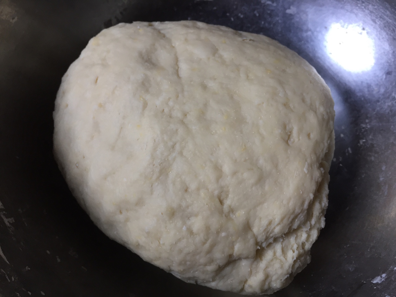 湯種牛奶甜面包面團的做法 步骤3