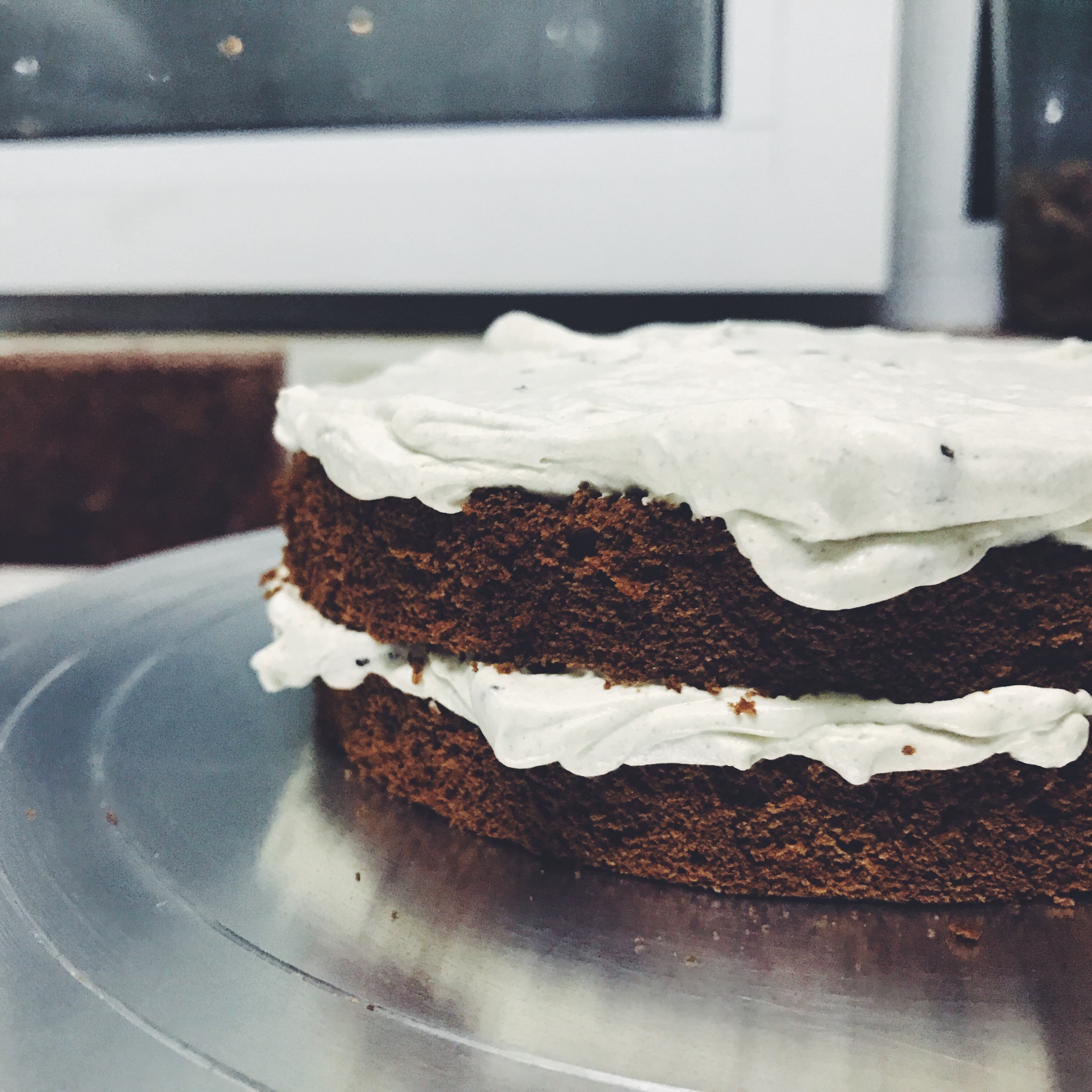 冬日暖心厚味蛋糕—黑可可奧利奧蛋糕的做法 步骤26