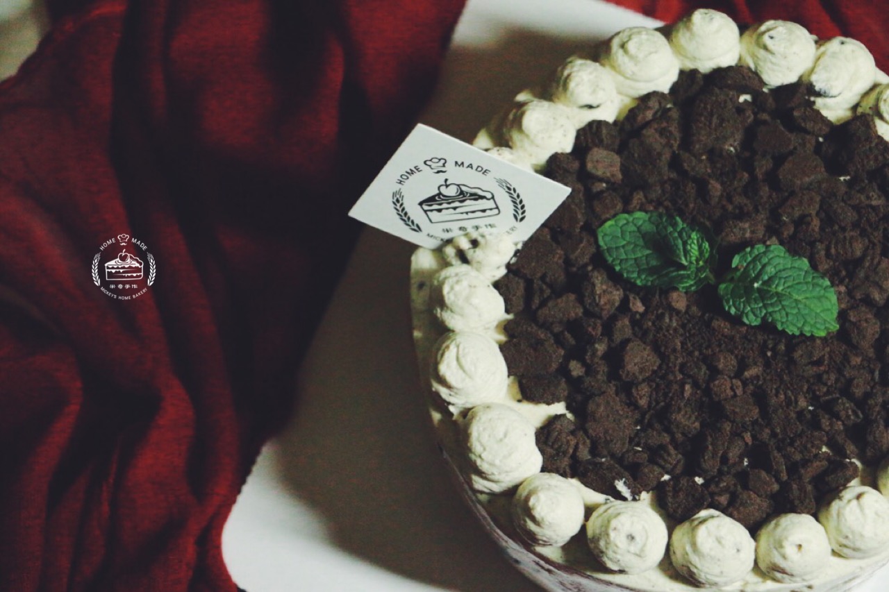 冬日暖心厚味蛋糕—黑可可奧利奧蛋糕的做法 步骤28