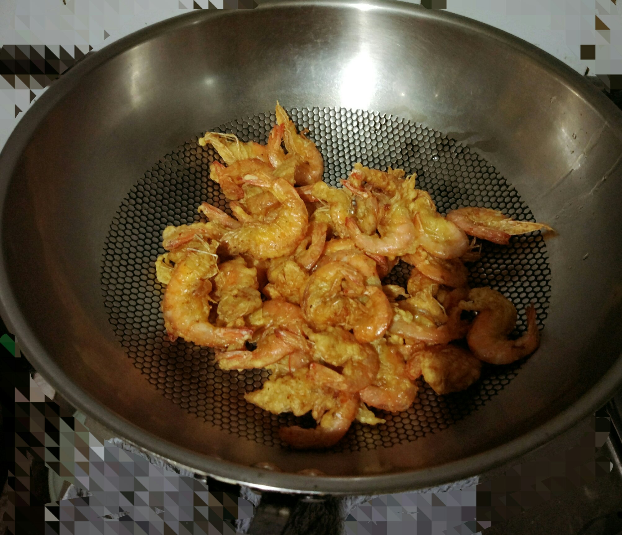 香酥炸蝦的做法 步骤5