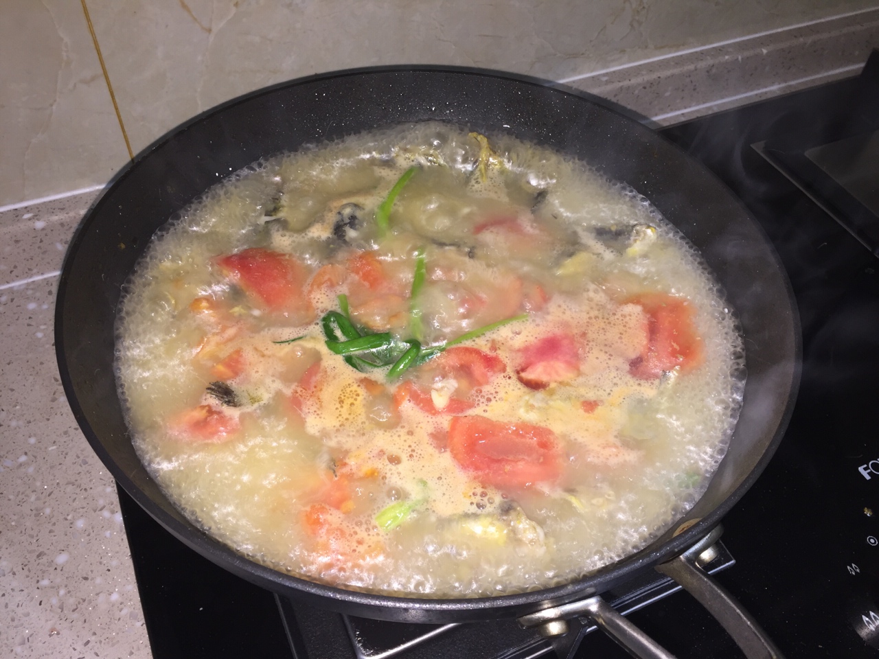 黃骨魚番茄湯的做法 步骤10