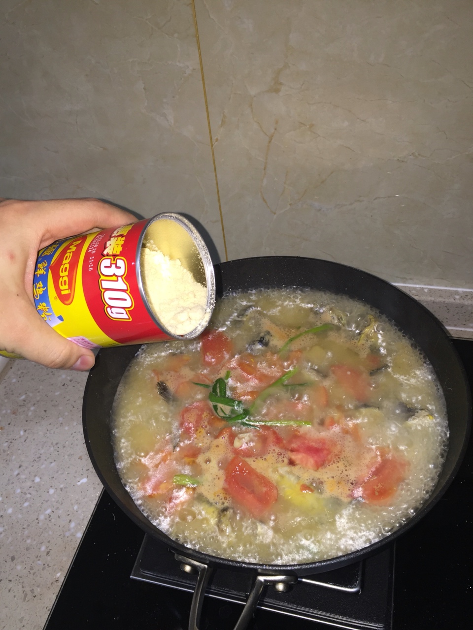 黃骨魚番茄湯的做法 步骤11