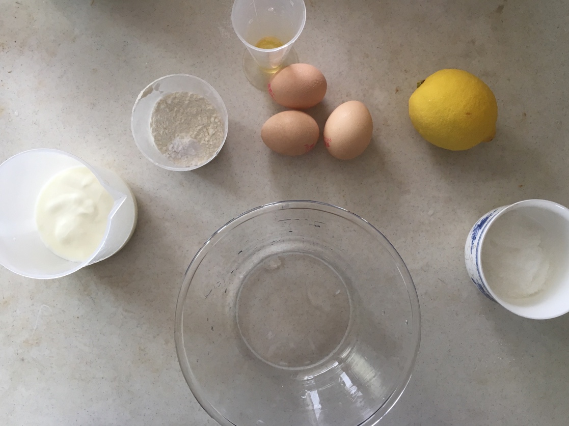 檸檬酸奶蛋糕的做法 步骤1