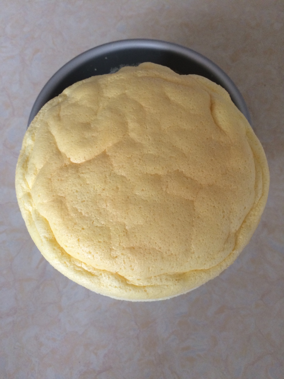 6寸酸奶戚風蛋糕（無油）的做法 步骤2
