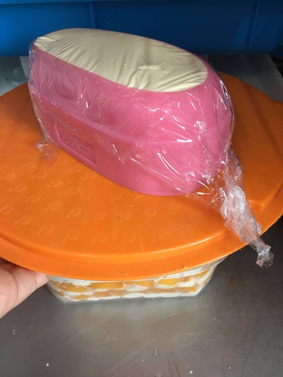立體蔬菜水果酸奶芝士蛋糕的做法 步骤16