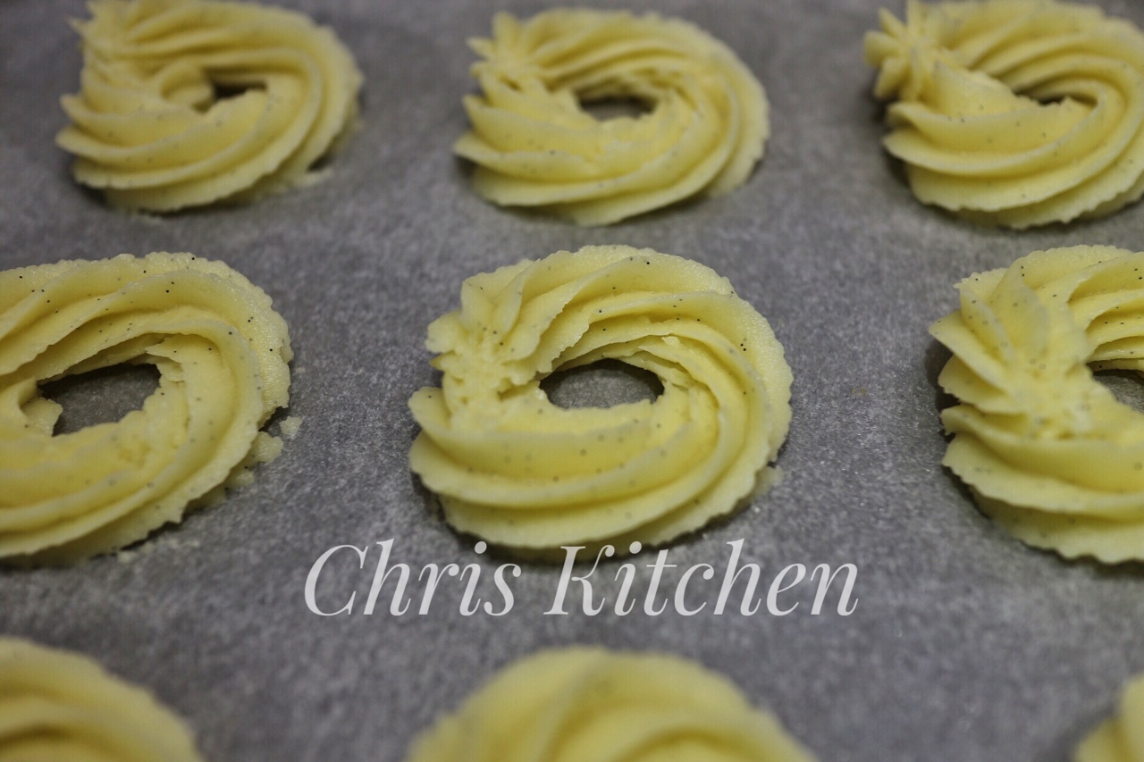 Chris Kitchen 香草黃油曲奇的做法 步骤11