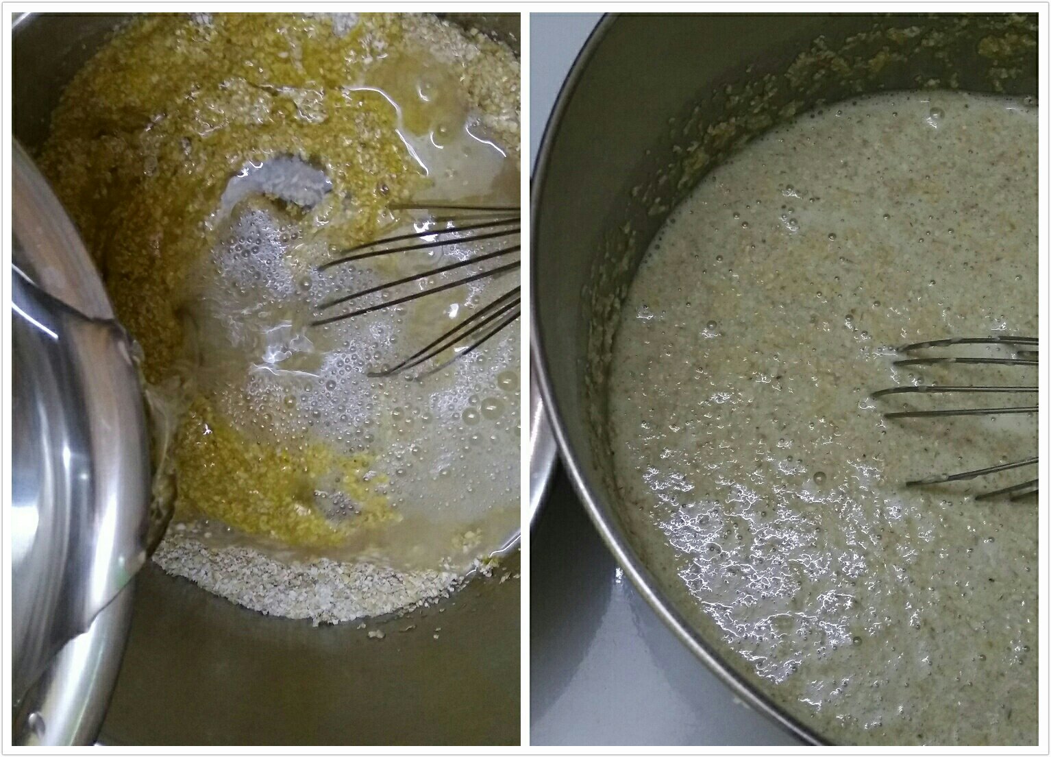 蔥香咸味燕麥麩蛋糕的做法 步骤3