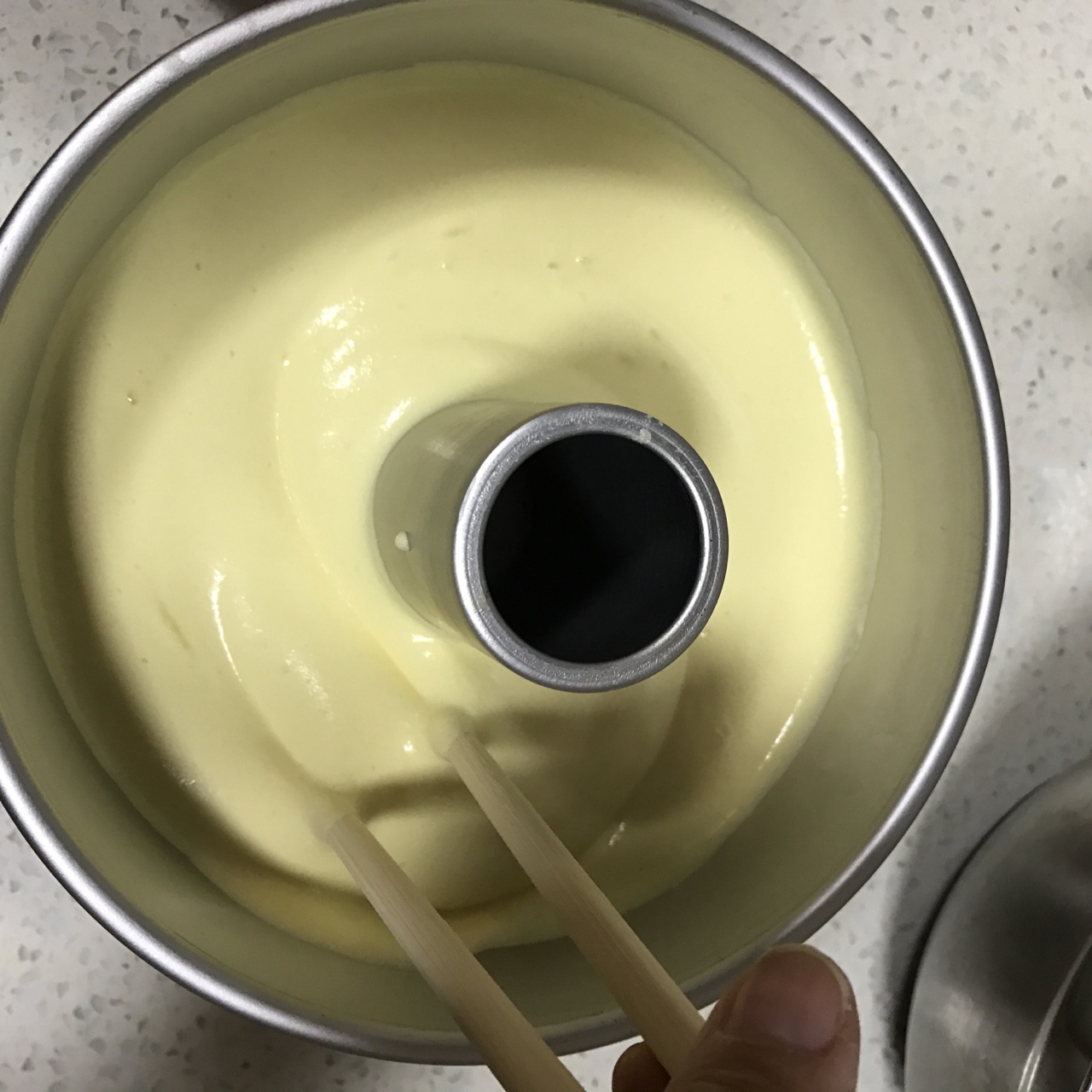 巧克力戚風（蛋抽攪拌法不消泡）的做法 步骤6