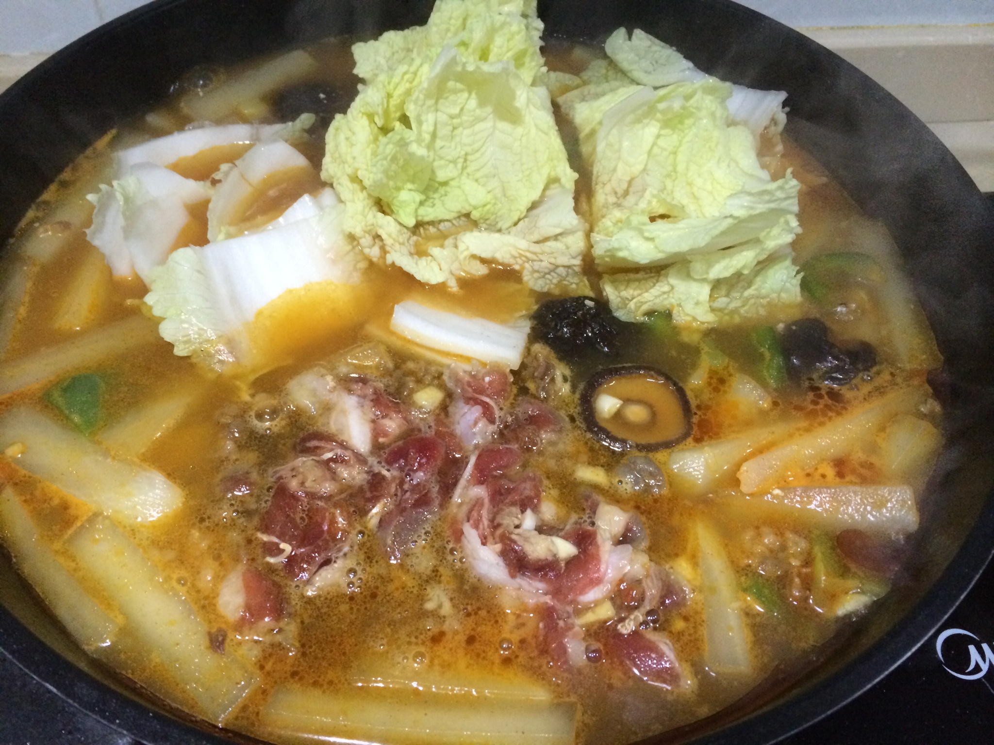 韓式牛肉豆腐鍋的做法 步骤11