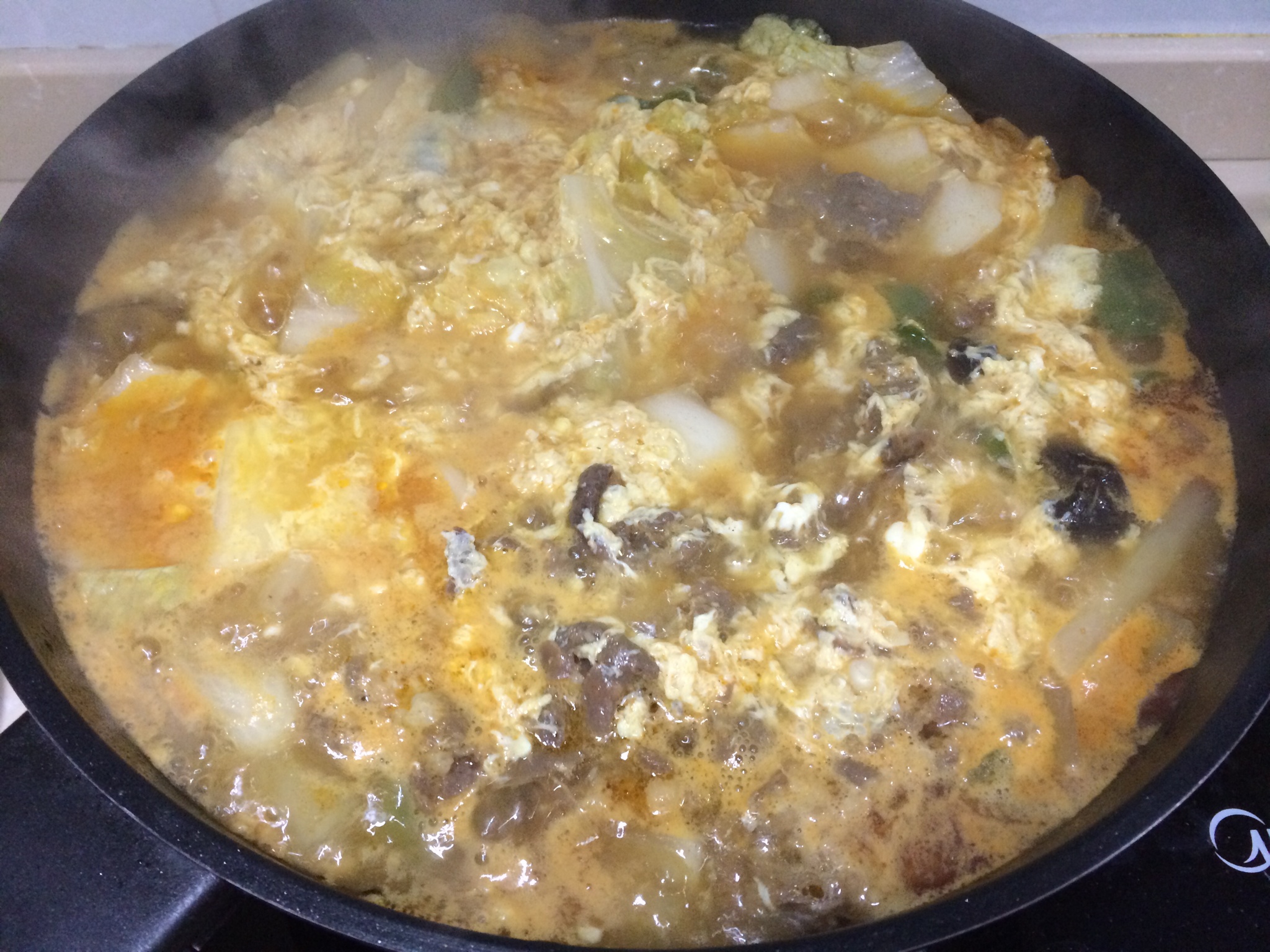 韓式牛肉豆腐鍋的做法 步骤12