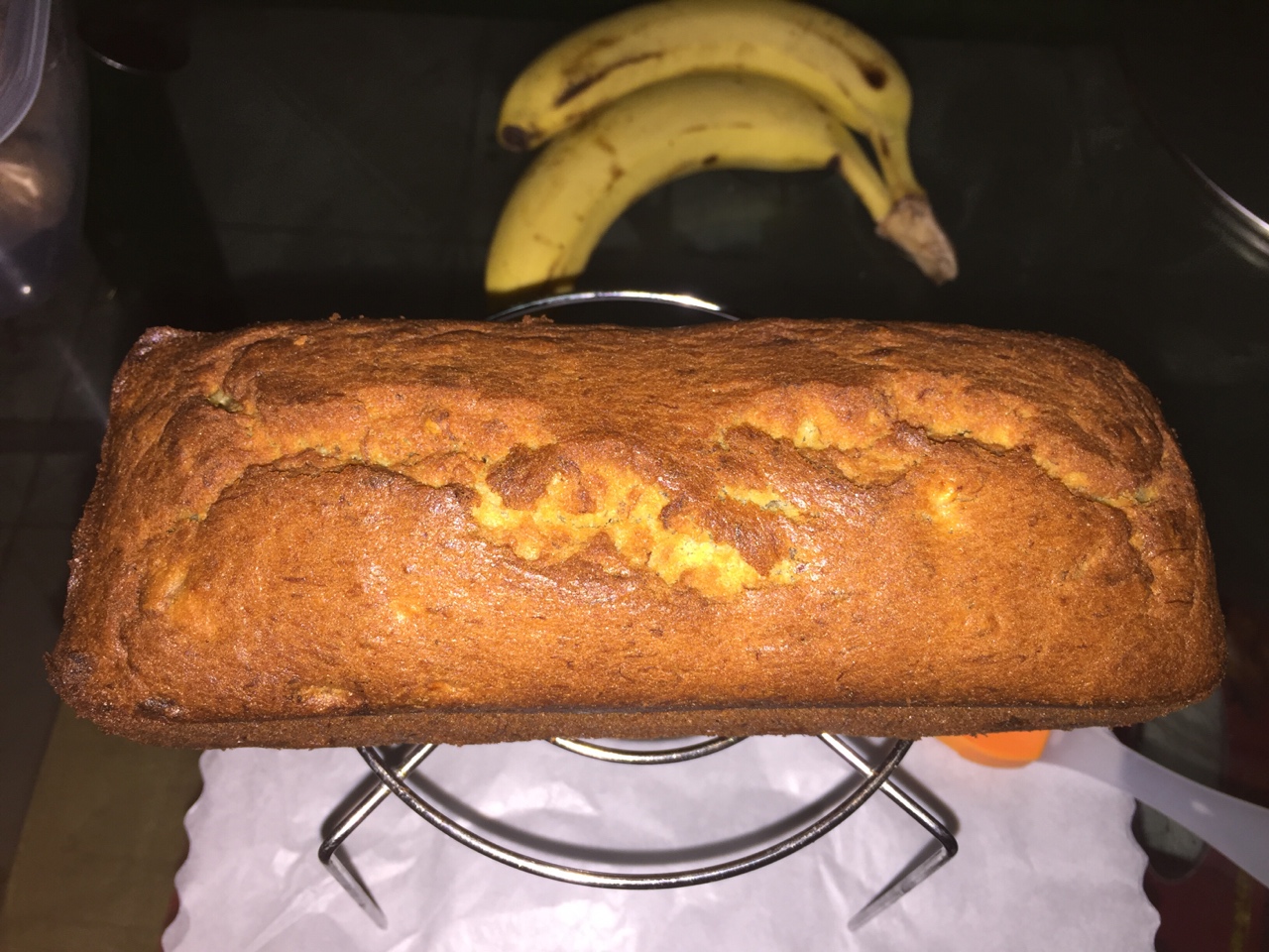 香蕉核桃磅蛋糕的做法 步骤3