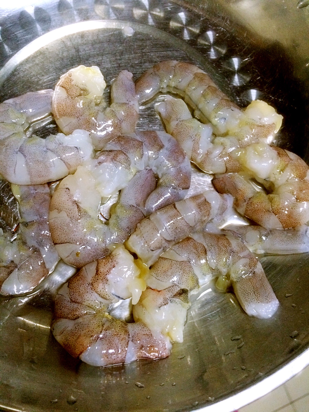 鮮蝦海苔餅的做法 步骤3