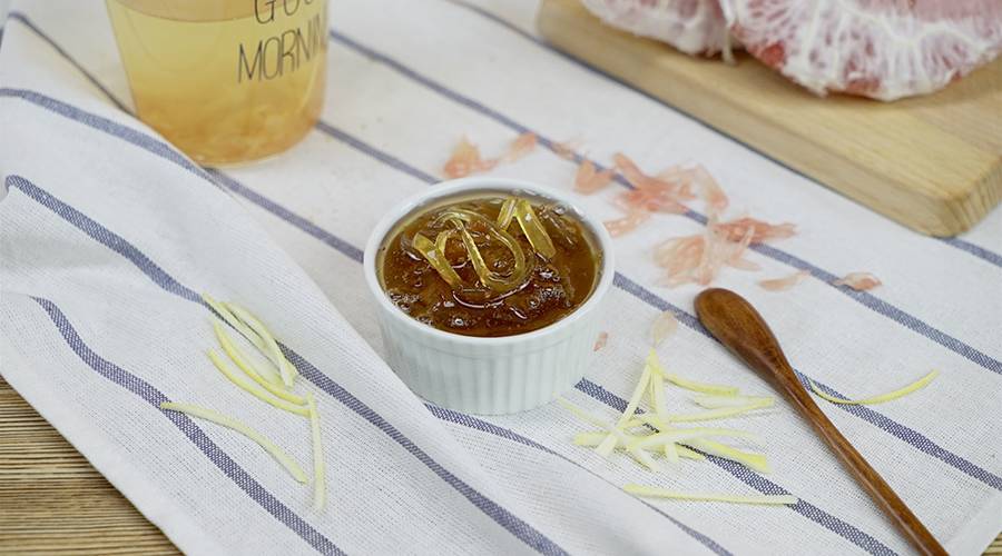 電飯鍋蜂蜜柚子茶的做法 步骤5