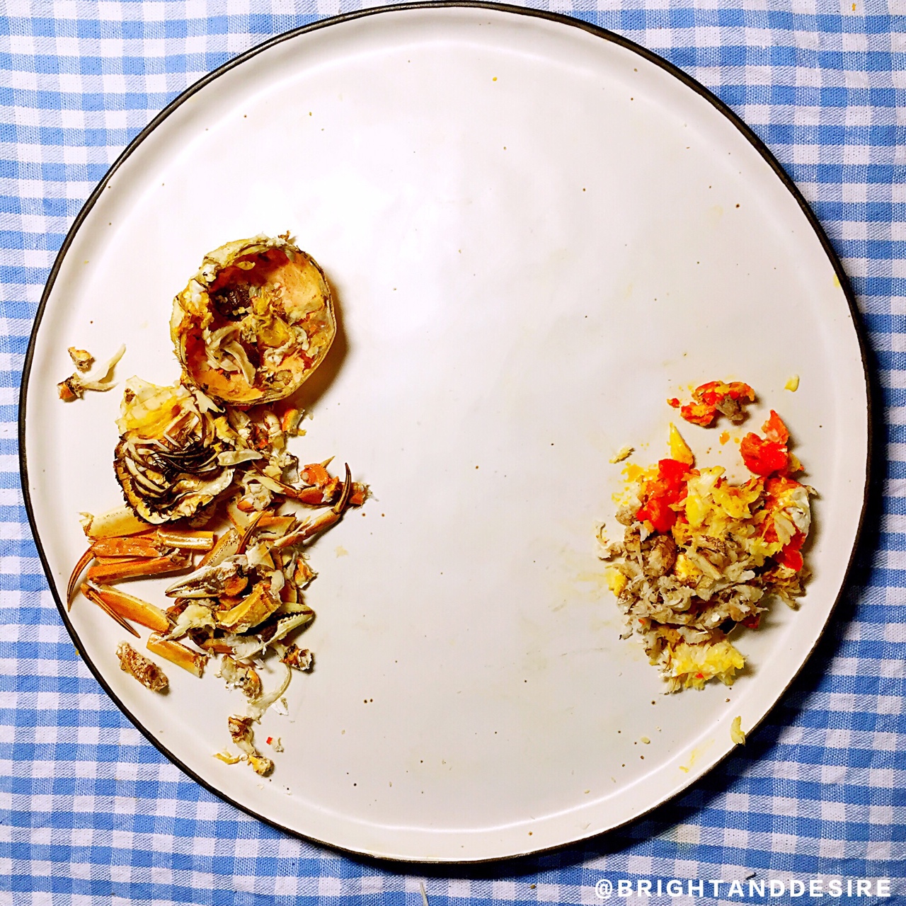 優雅吃蟹——大閘蟹意面的做法 步骤3