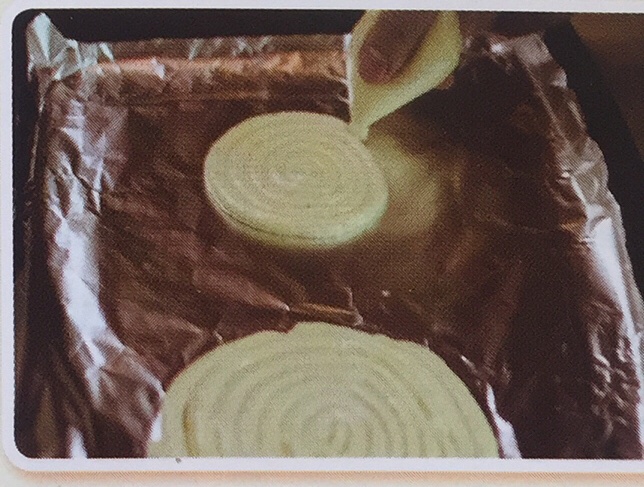 抹茶乳酪慕斯（內附夾層蛋糕簡易配方）的做法 步骤9