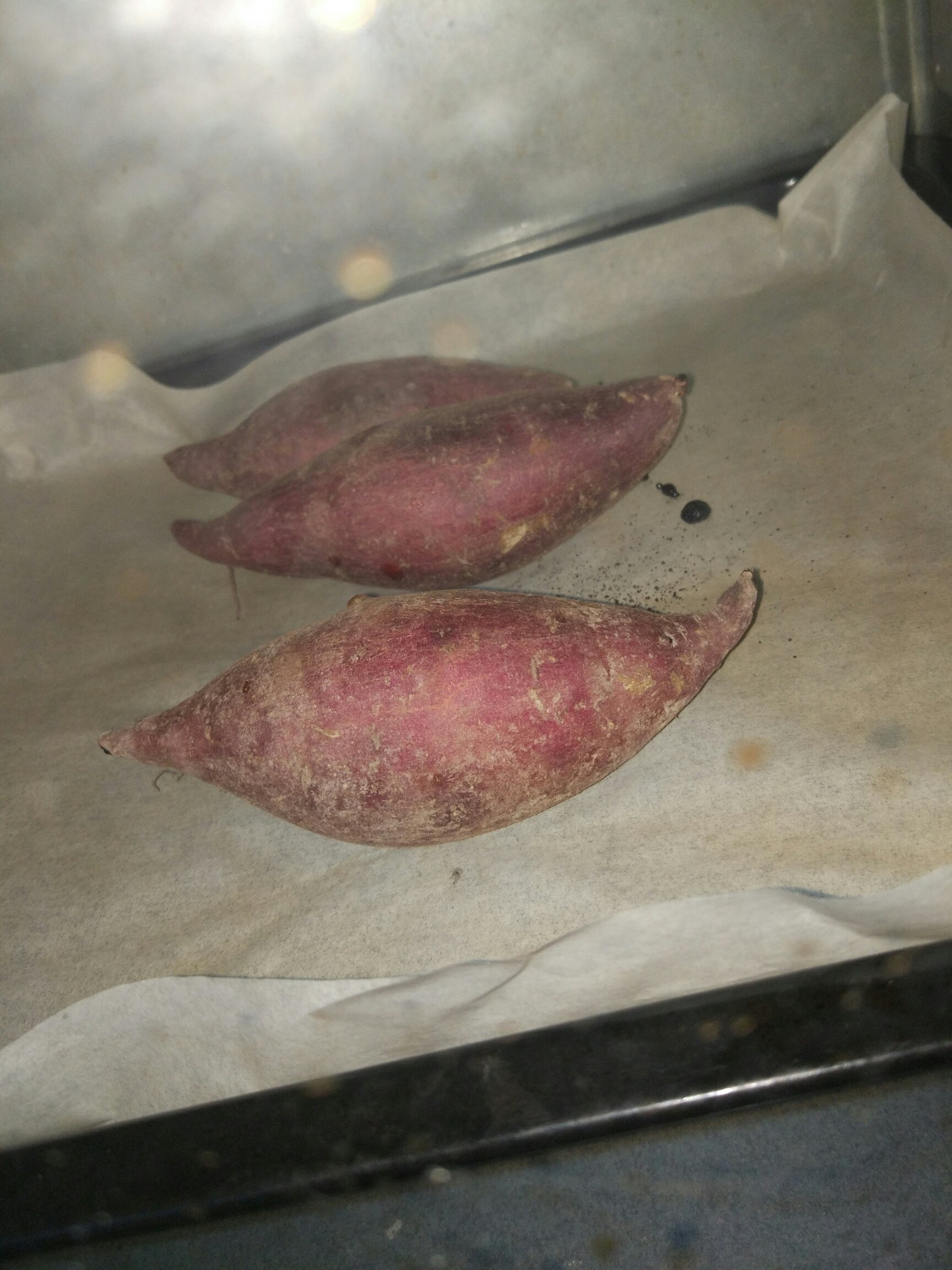 烤紅薯的做法 步骤3