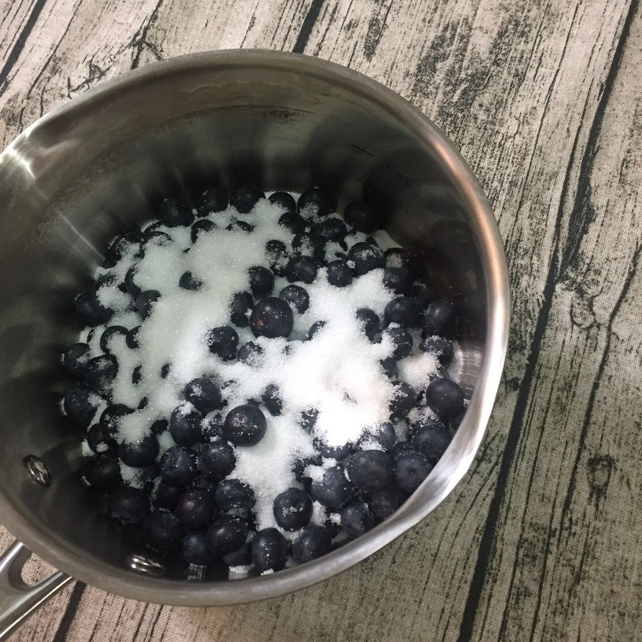 漸變藍莓凍芝士蛋糕的做法 步骤3