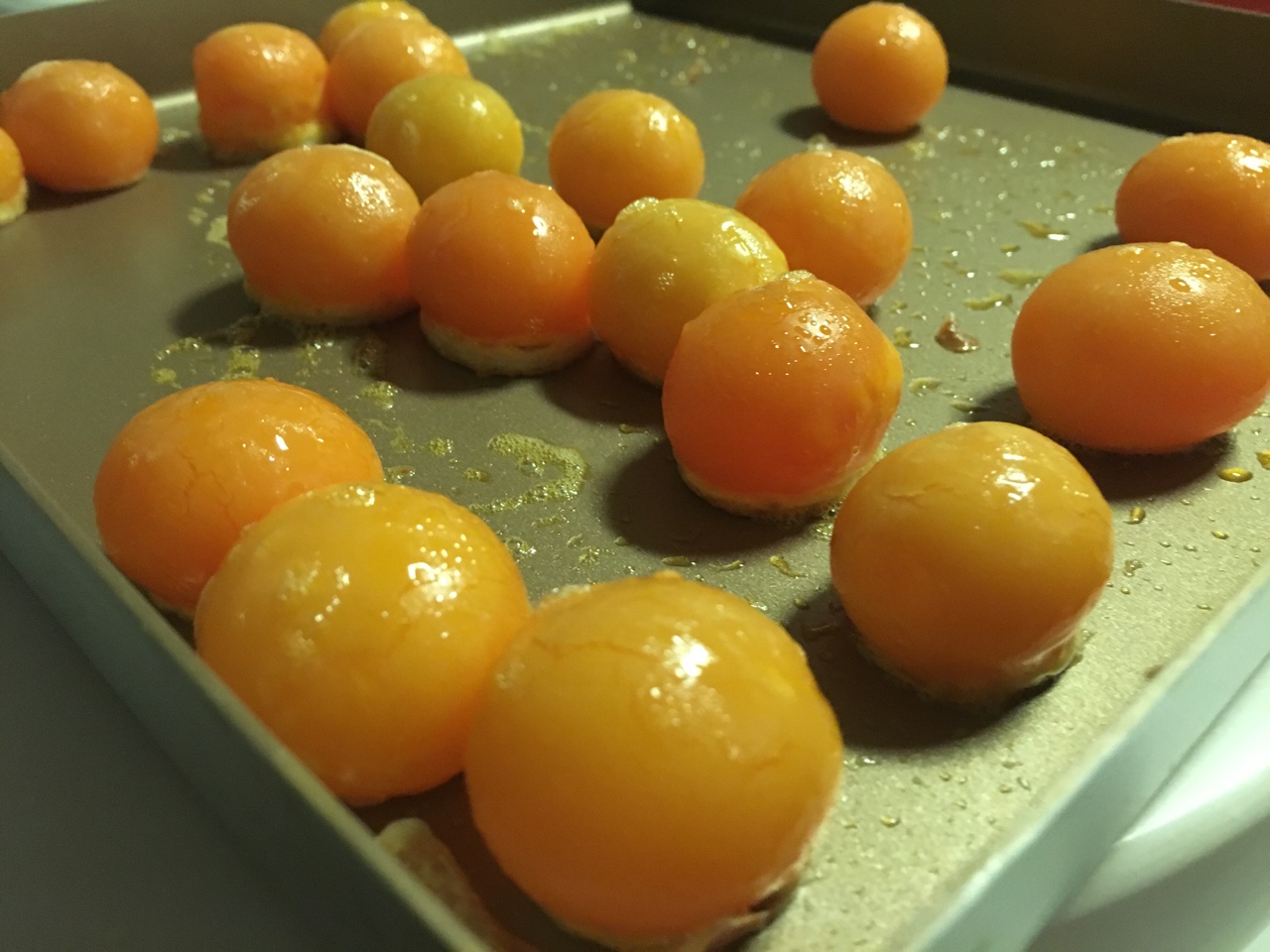 蛋黃酥——奶香濃郁芋泥餡（無豬油版）實踐中總結出的詳細制作流程的做法 步骤5