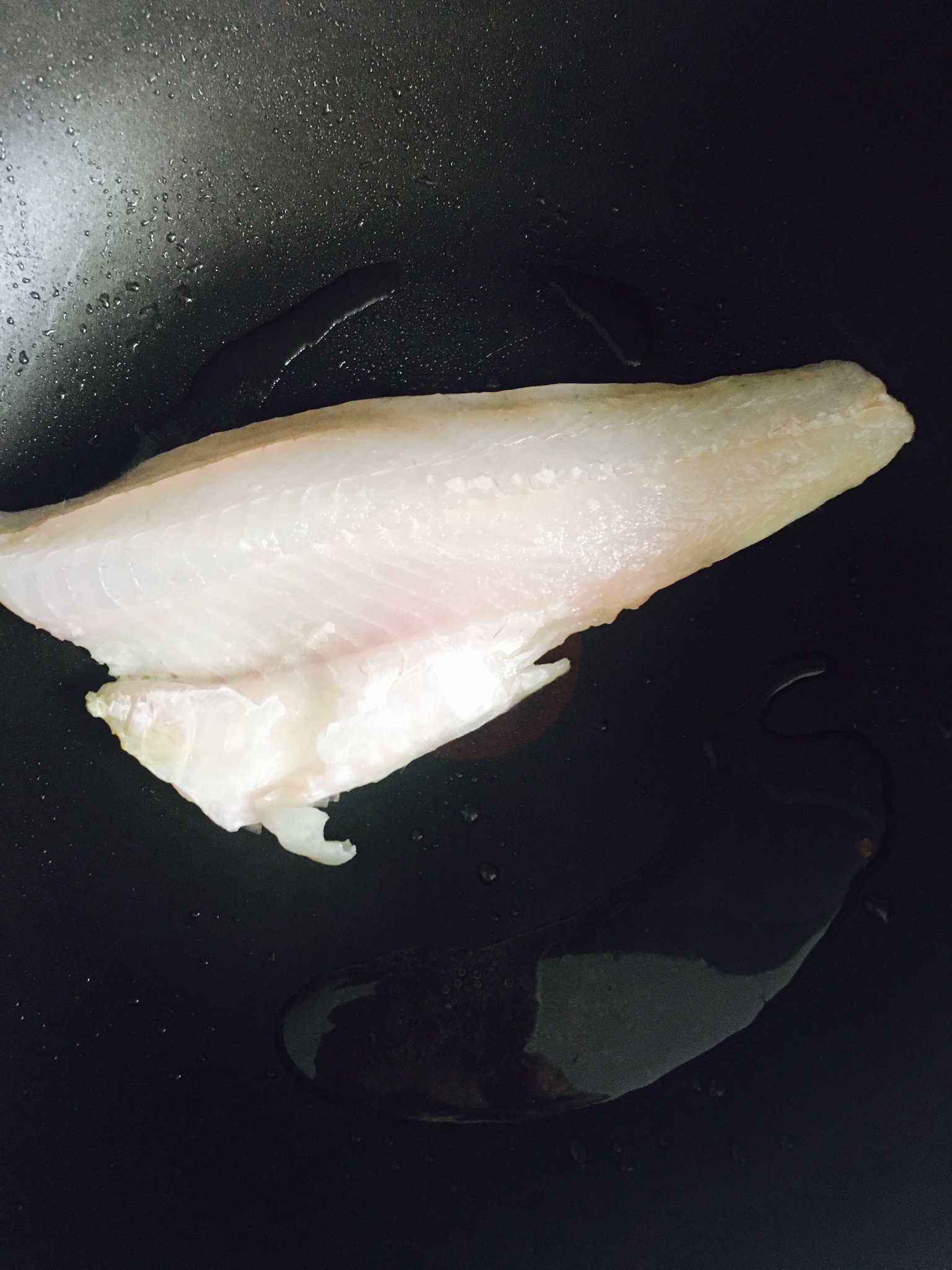 杏鮑菇羅勒面配香煎海鱸魚的做法 步骤12
