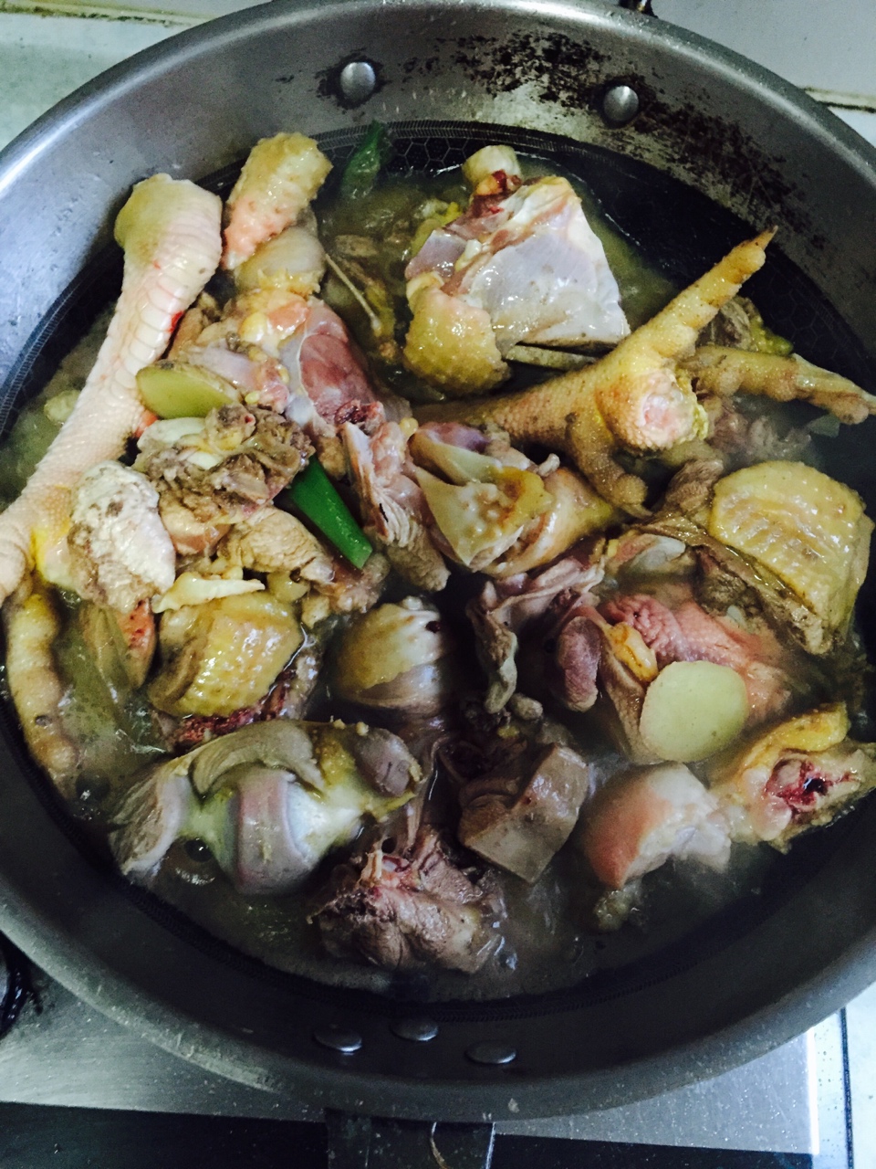 砂鍋雞湯的做法 步骤4