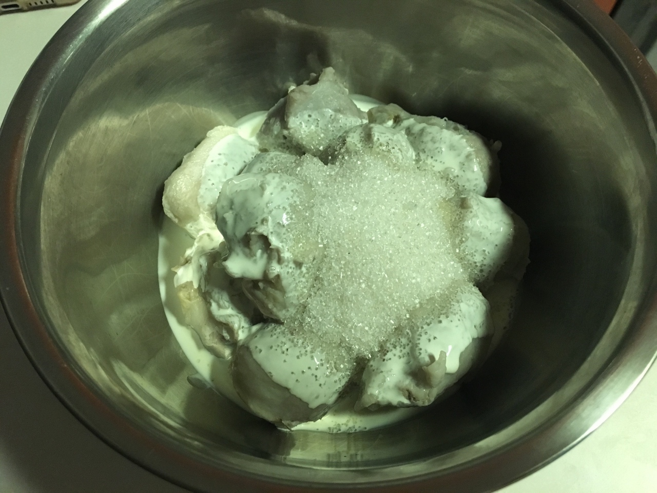 奶香芋泥——小芋頭版（適合做蛋黃酥內餡）的做法 步骤3