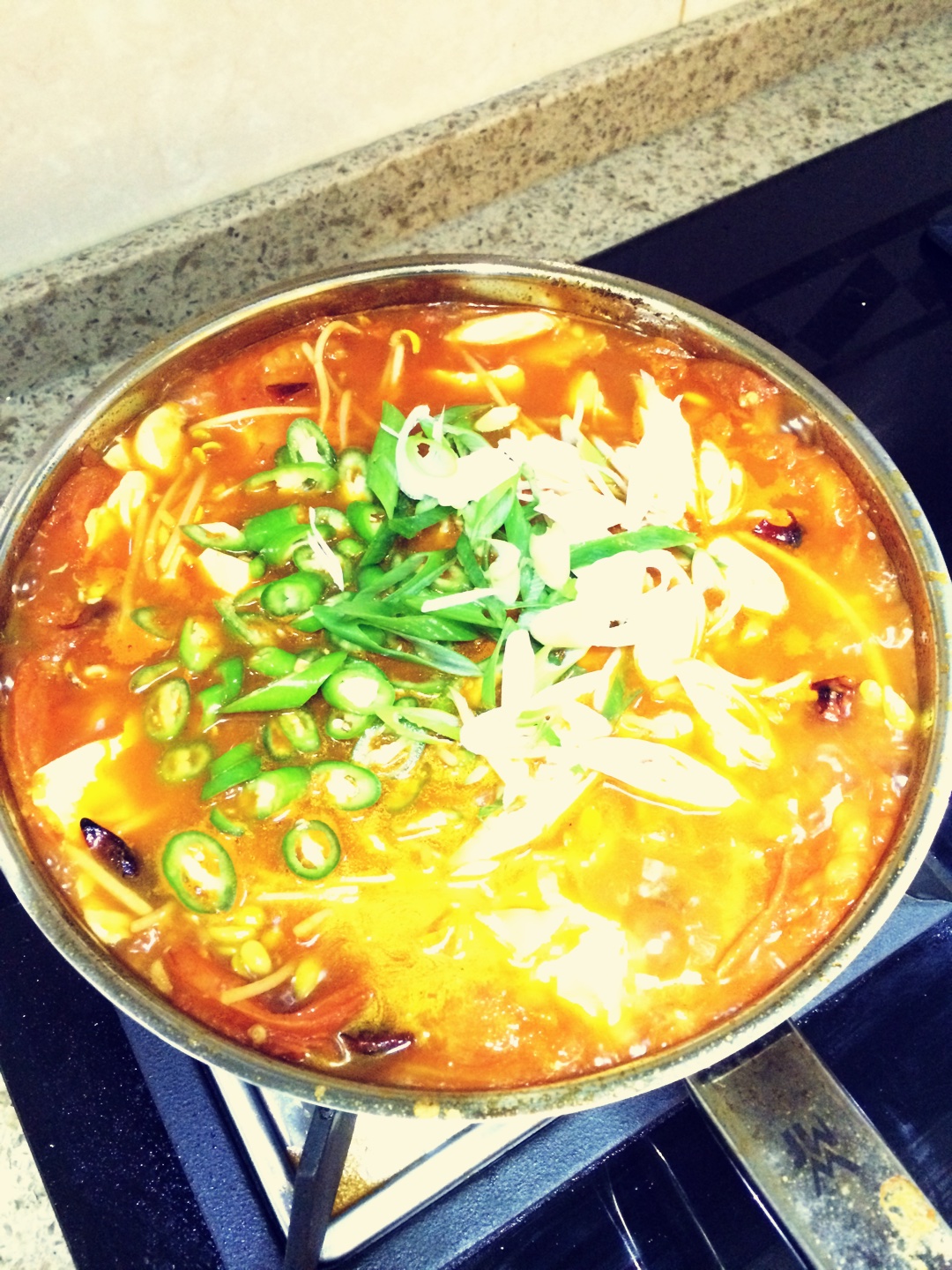 韓式辣豆腐湯的做法 步骤1