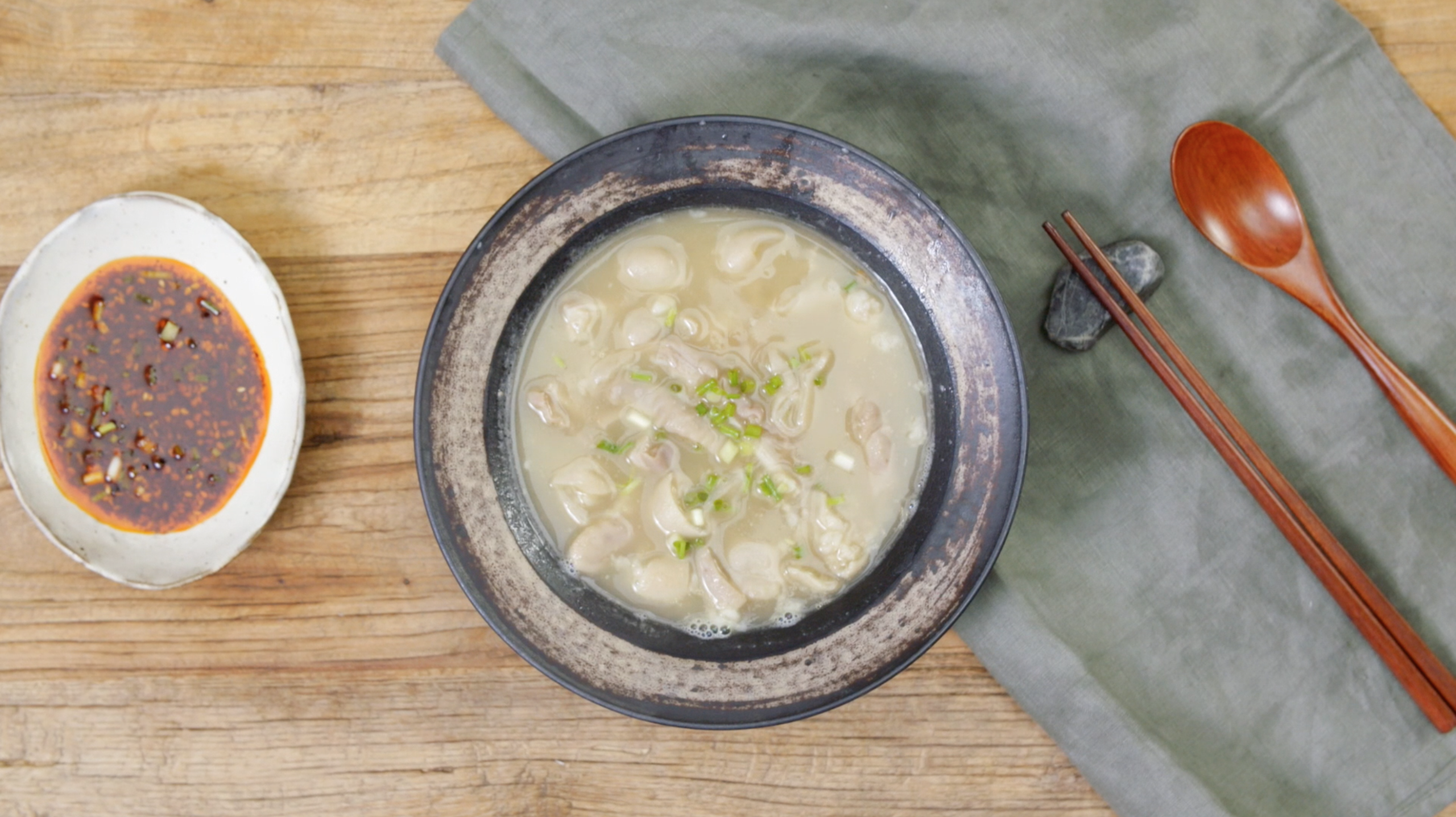 肥腸豆湯∣美食台的做法 步骤5