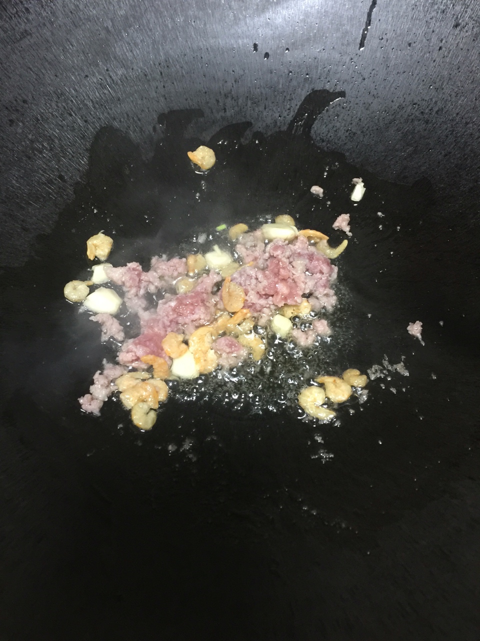 蝦米肉碎炒冬瓜的做法 步骤2