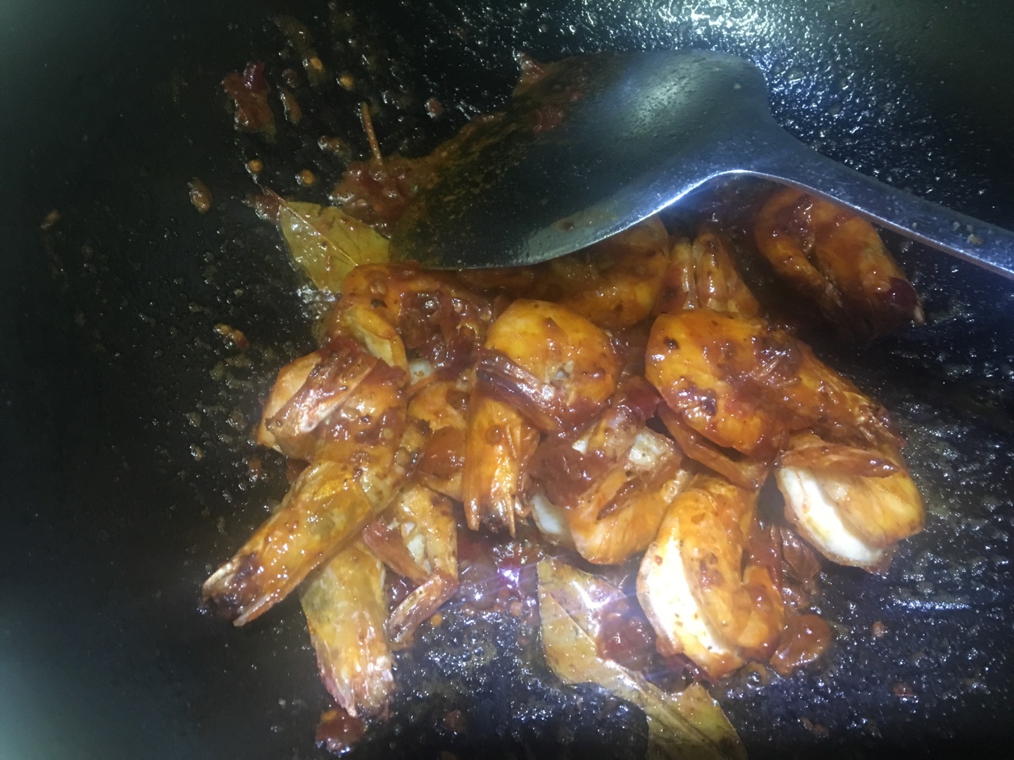 美味干鍋蝦的做法 步骤11