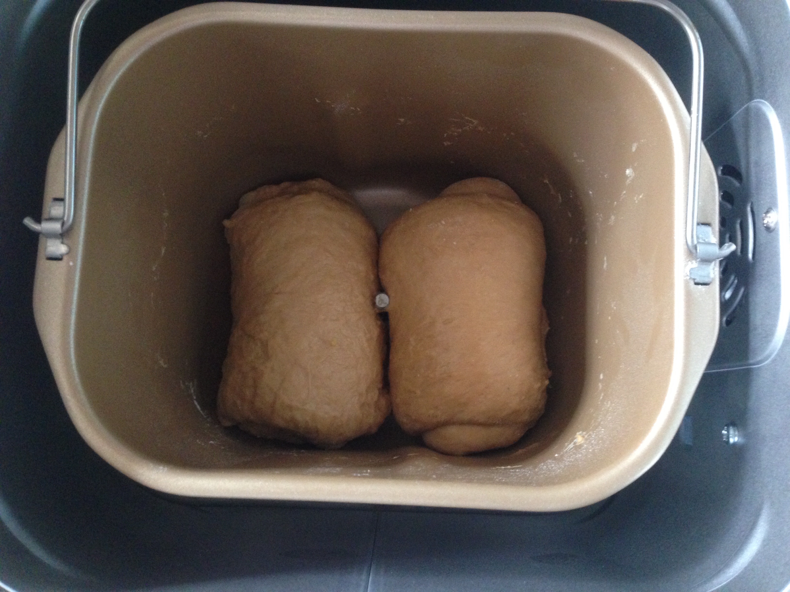面包機版生姜紅糖吐司的做法 步骤13