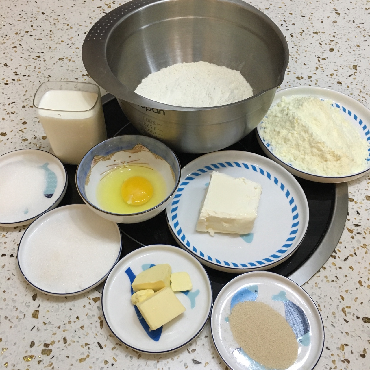 乳酪面包的做法 步骤1