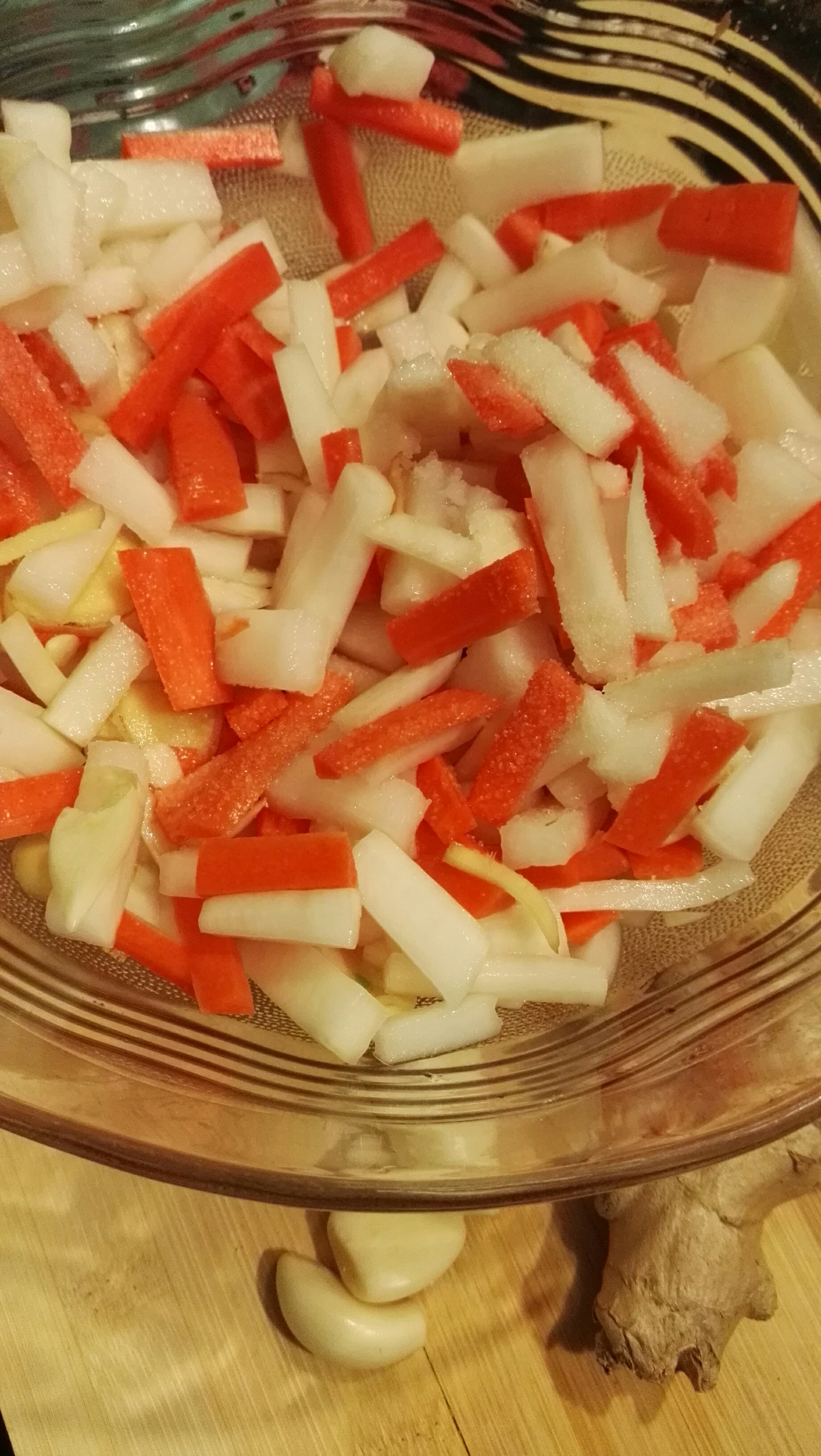 極簡版泡蘿卜咸菜的做法 步骤1