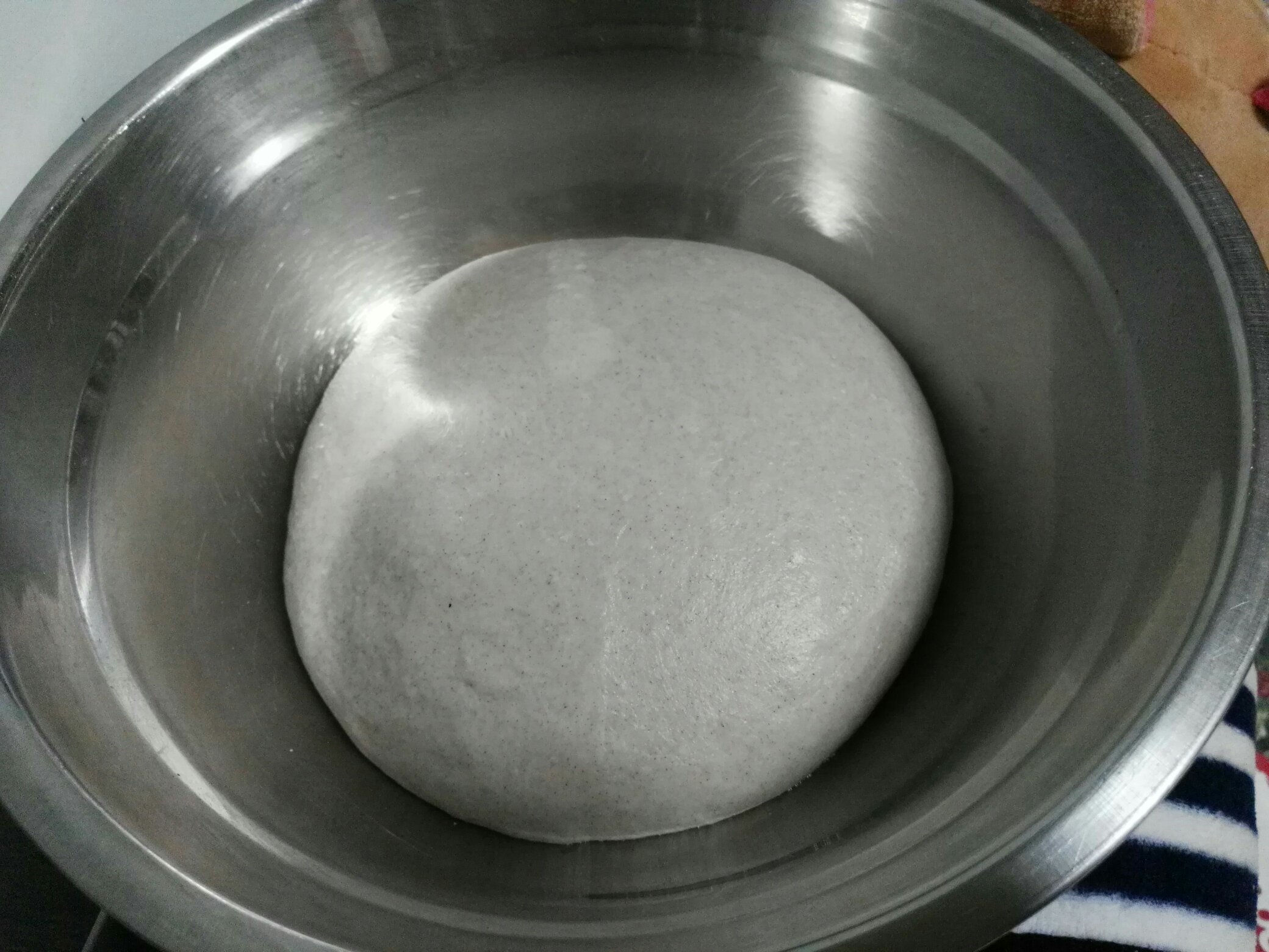 純手工法式鄉村面包---天然酵種版的做法 步骤7