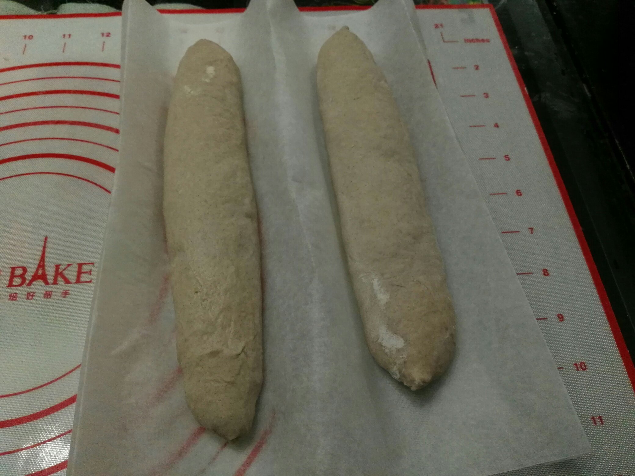 純手工法式鄉村面包---天然酵種版的做法 步骤15