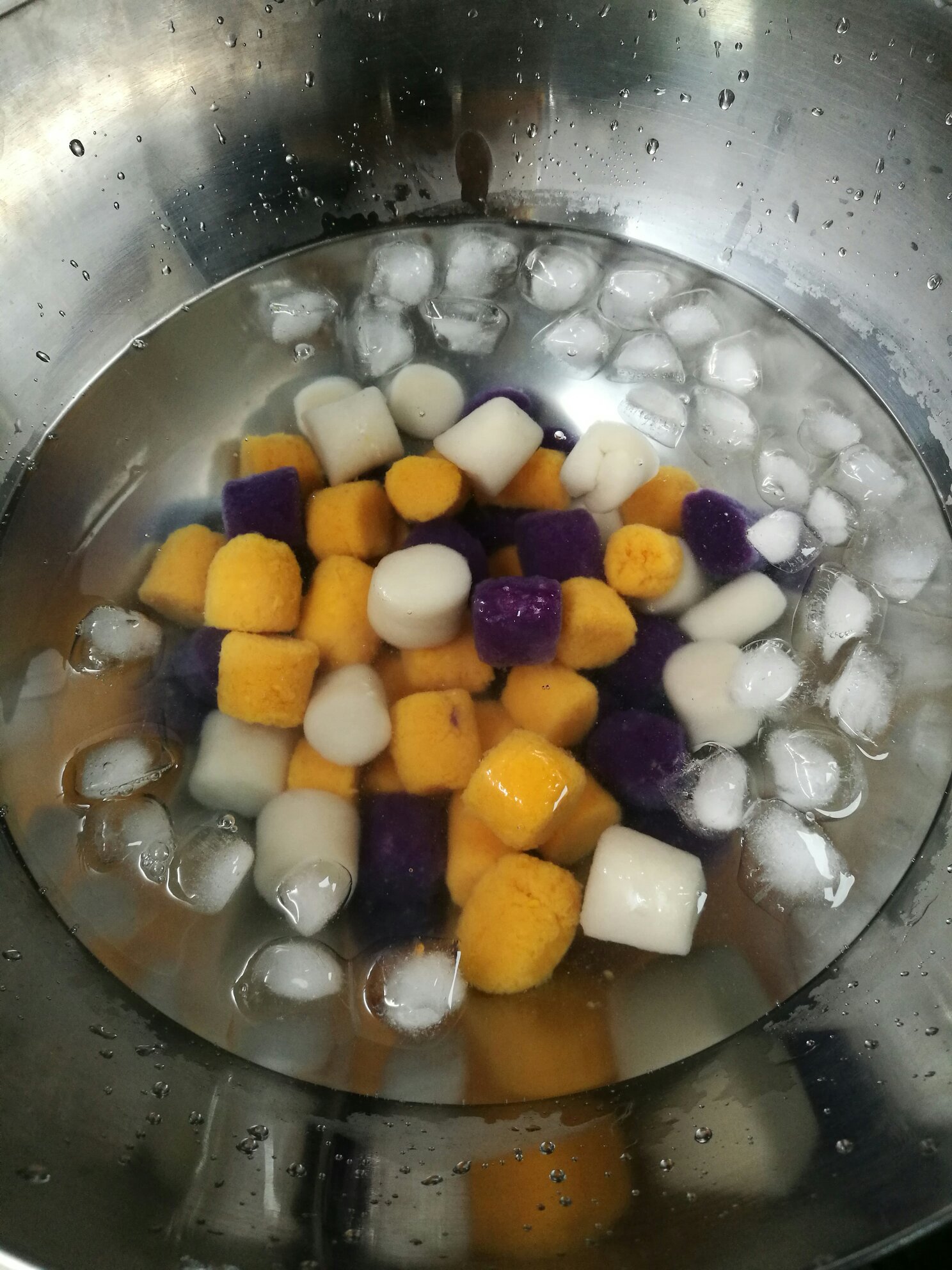 紅豆芋圓+地瓜圓+紫薯圓的做法 步骤4