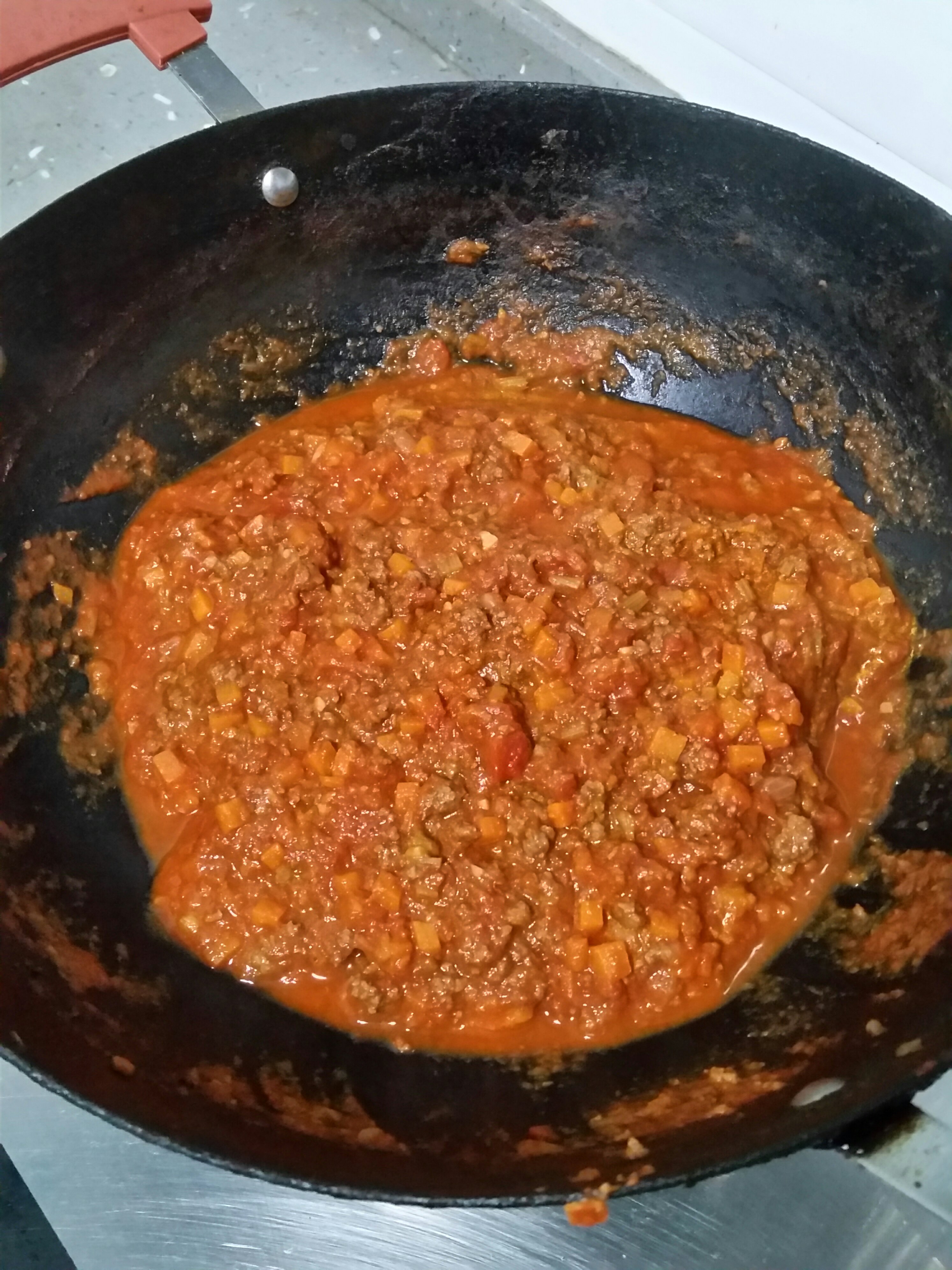番茄肉醬義大利面的做法 步骤9