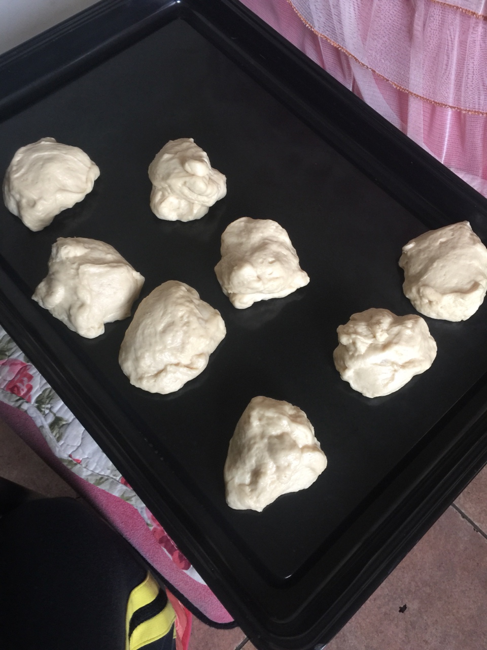 椰香葉子面包（廚師機面包機後整形版）的做法 步骤5