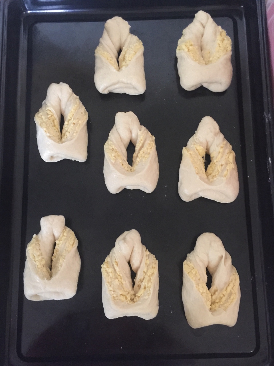 椰香葉子面包（廚師機面包機後整形版）的做法 步骤12