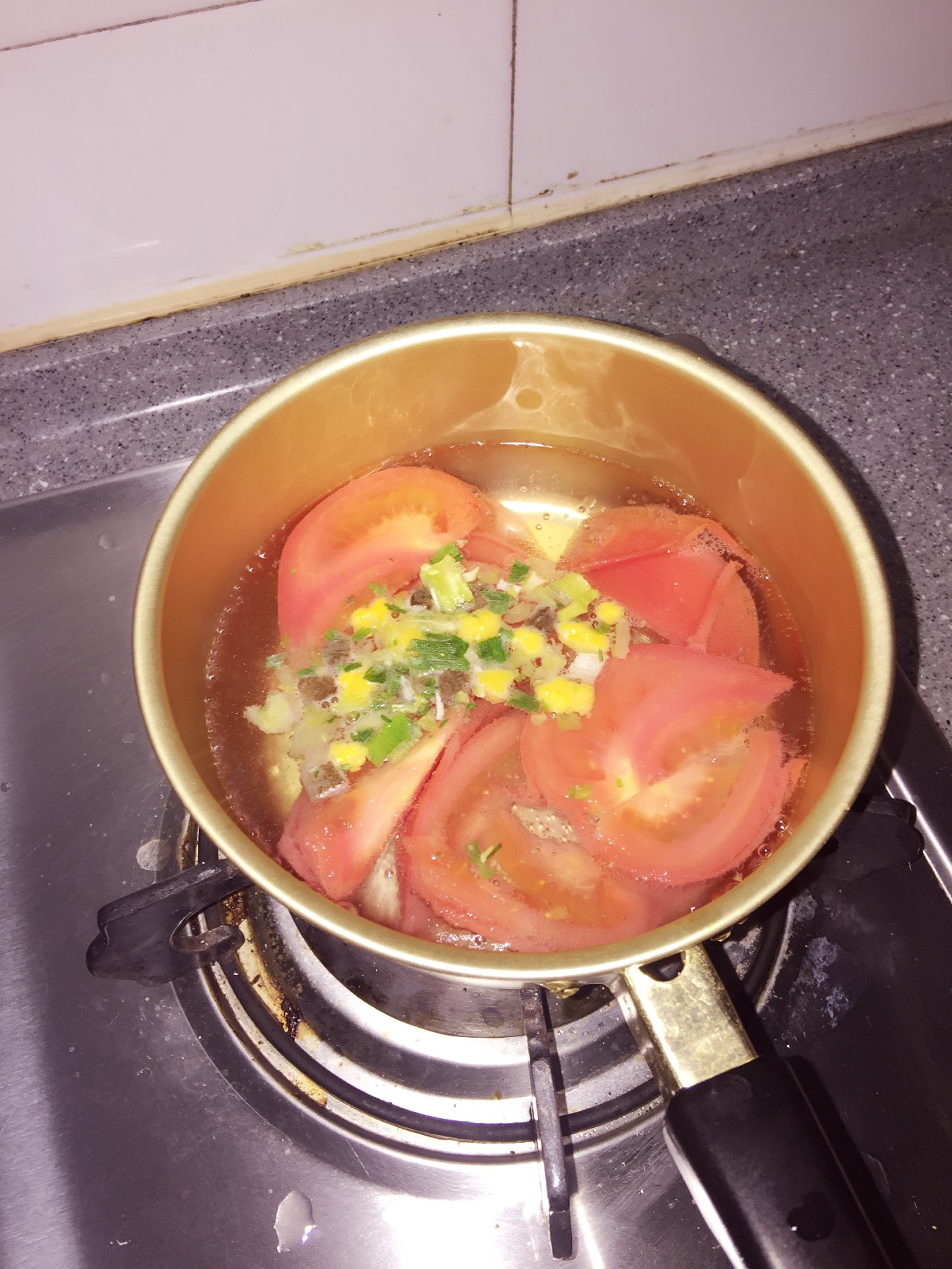 紅燒牛肉西紅柿雞蛋面的做法 步骤4