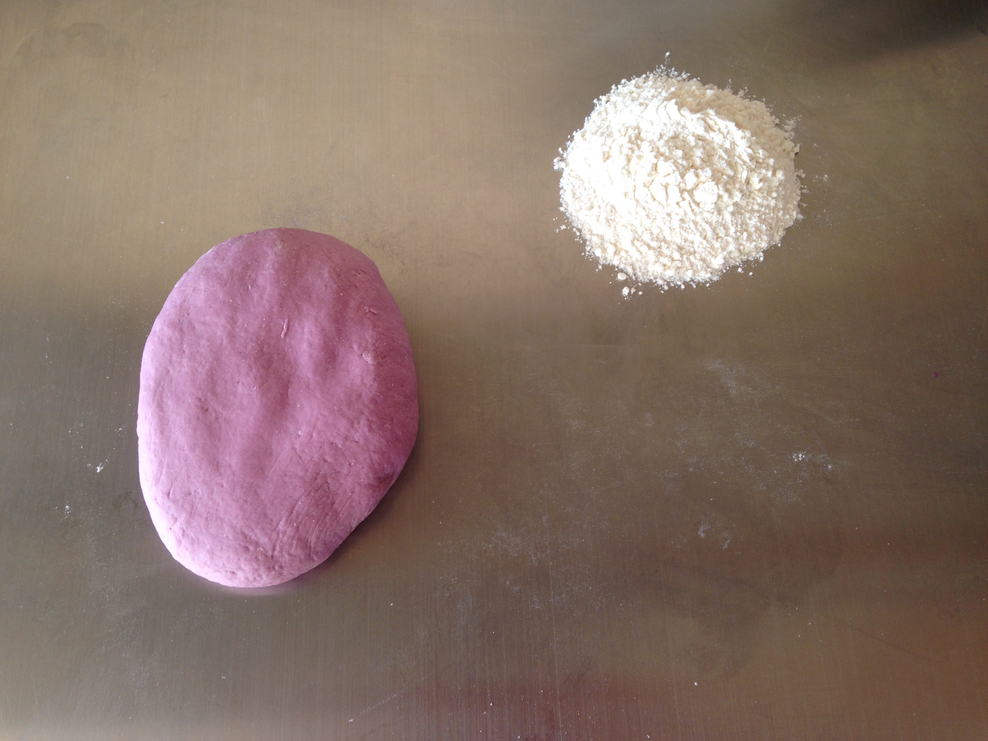 紫薯饅頭的做法 步骤5