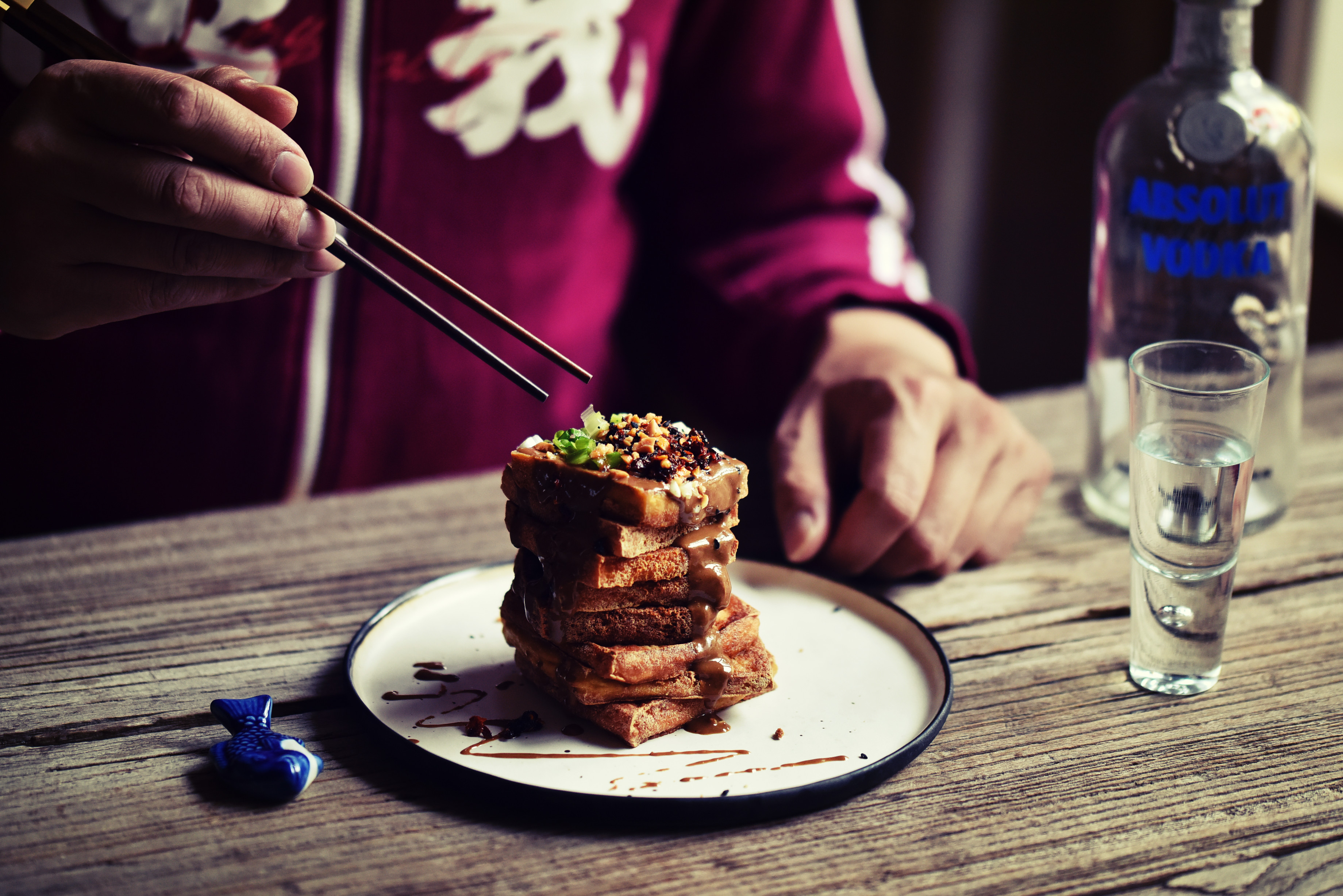 光棍節吃豆腐 —簡易版油炸臭豆腐的做法 步骤7