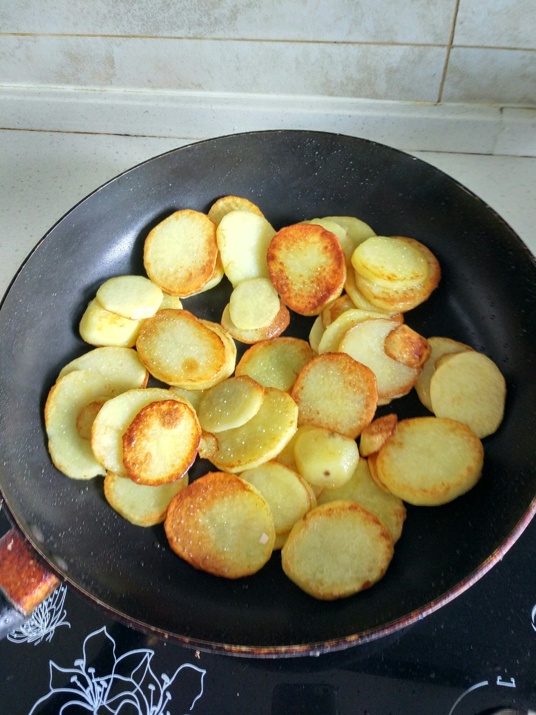 孜然香辣土豆片的做法 步骤3